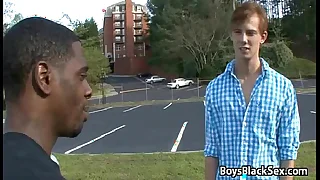 Blacks On Boys - Interracial Hardcore Gay Cock Sucking 15